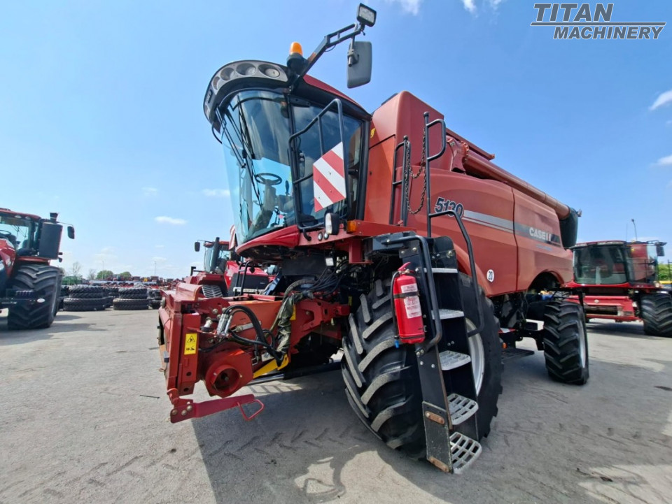CASE IH 5130 și Heder de 6,7 m #TMR10587