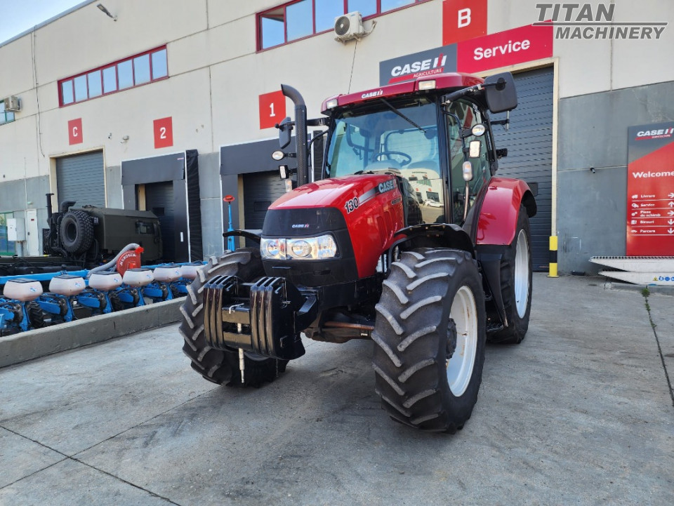 CASE IH Maxxum 130 + Set ROȚI TEHNOLOGICE #10352